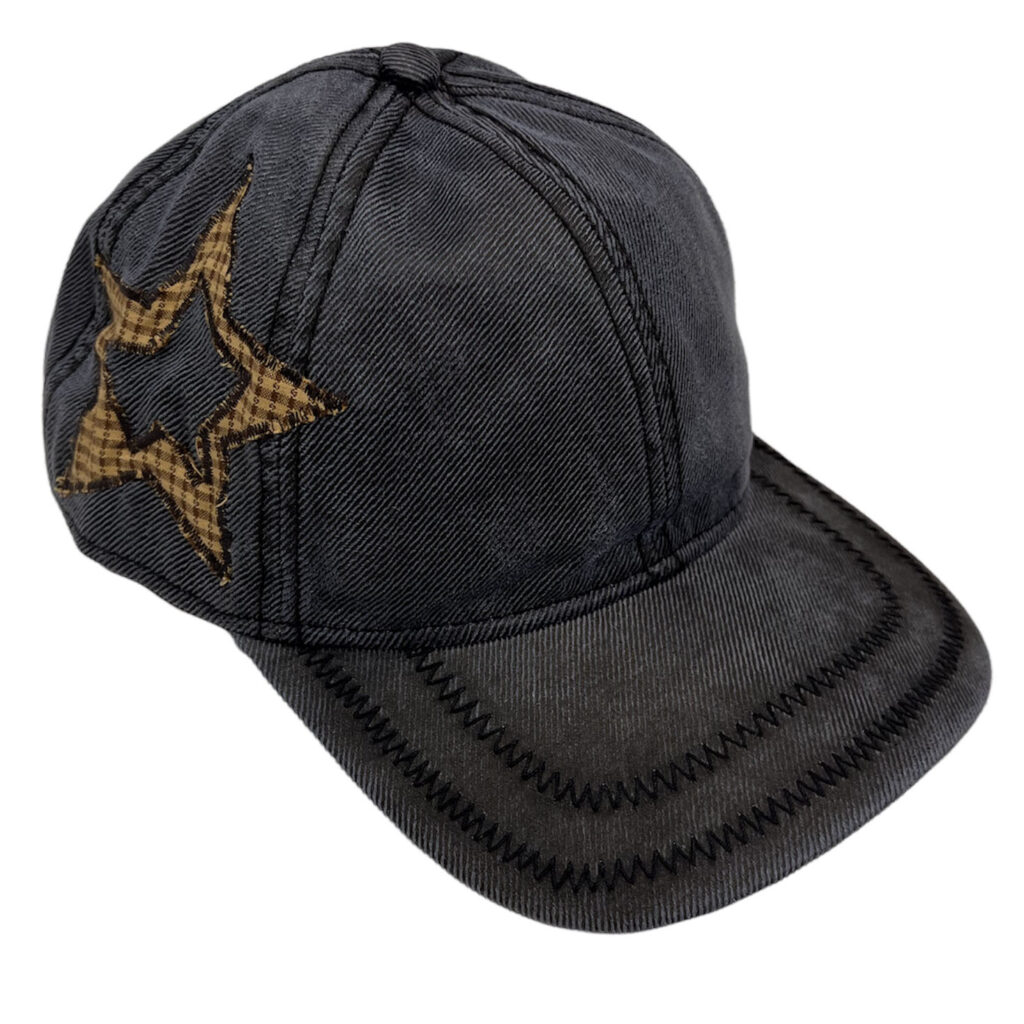 DENIM STAR HAT